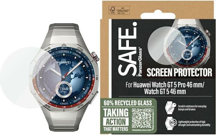 PanzerGlass SAFE. by ® Screen Protector Huawei GT5 | GT5 Pro | 46mm