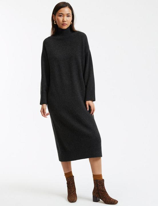 Actual product image La Redoute Collections Langärmeliges Strickkleid (S)