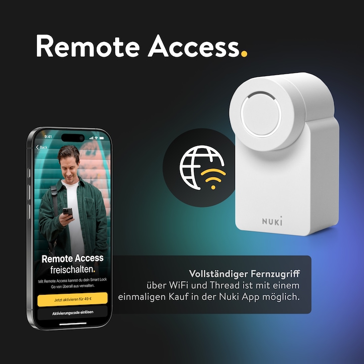 Produktbild Nuki Smart Lock Go CH-Zylinder (5th Gen) (Smartphone)