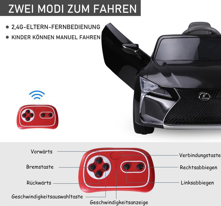 Produktbild Homcom Kinderauto von Lexus (6 V)