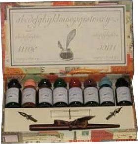 Produktbild Prona Kalligrafie-Set 8 Tuschen (8 x)
