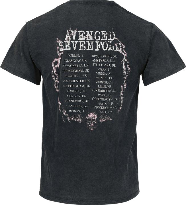 Produktbild Avenged Sevenfold Skeleton Tour (M)