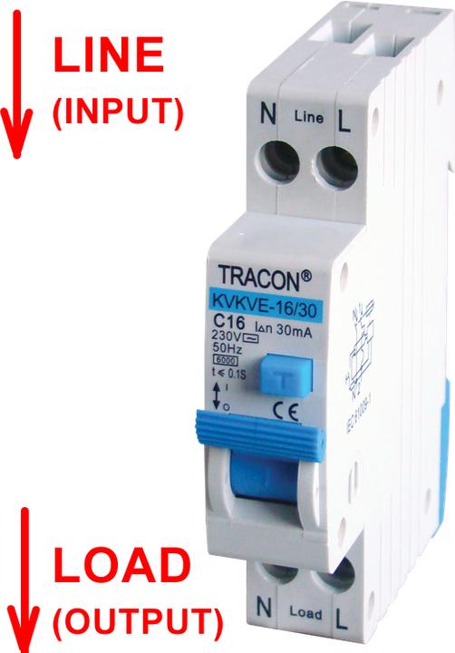 Produktbild Tracon Leitungsschutzschalter