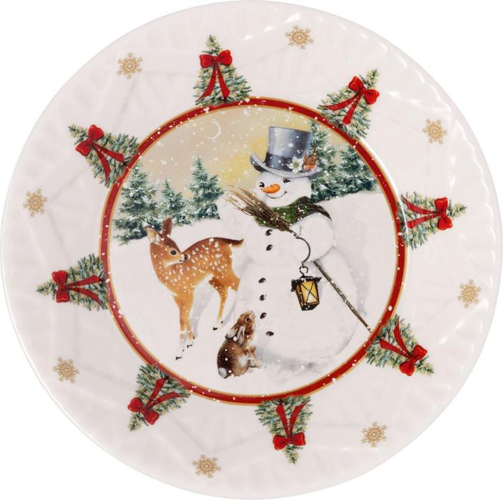 Produktbild Villeroy & Boch Schale klein, Schneemann mit Tieren Toy's Fantasy (16.50 cm, 0.18 l, 1 x)