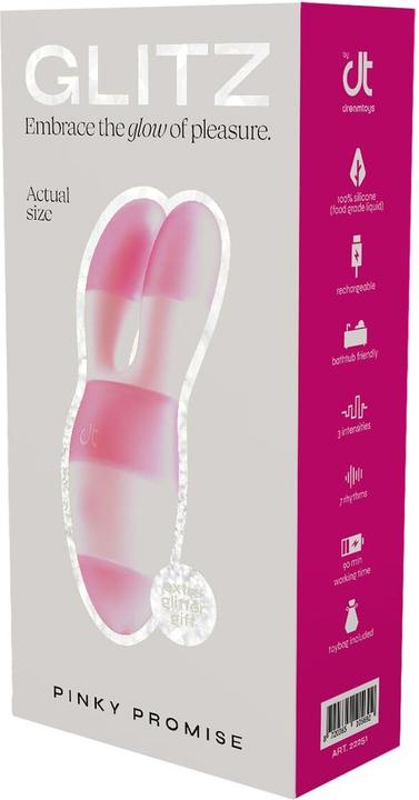 Productafbeelding Dream Toys Glitz Pinky Promise Travel Stimulator