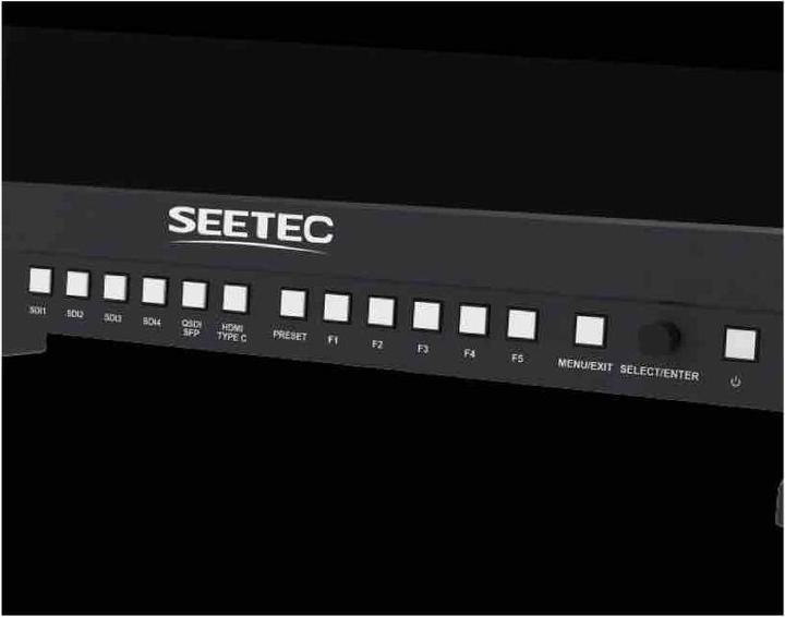 Image du produit Feelworld SEETEC 12G238F 23.8 INCH 4K 8K BROADCAST PRODUCTION HDR MONITOR 4X 12G SDI IN OUT 2X HDMI 3840X2160 (23.80", 4K)