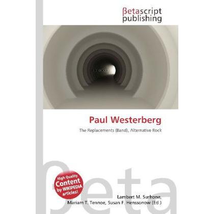 Paul Westerberg, Fachbücher von Lambert M. Surhone, Miriam T. Timpledon, Susan F. Marseken