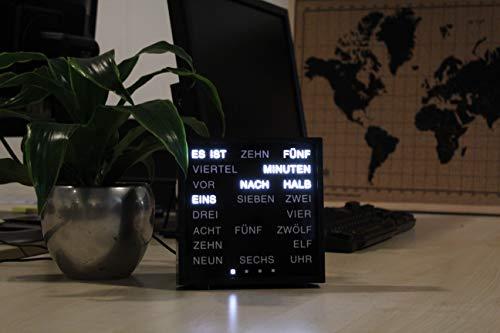 Actual product image United Entertainment LED word clock
