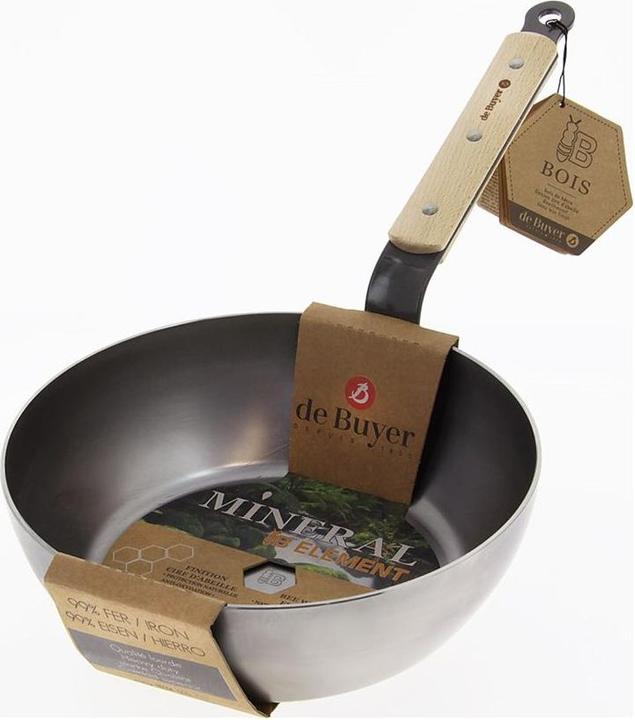 Produktbild de Buyer MINERAL B ELEMENT Bauerntopf Mineral 24cm (24 cm, Bratpfanne, Eisen)