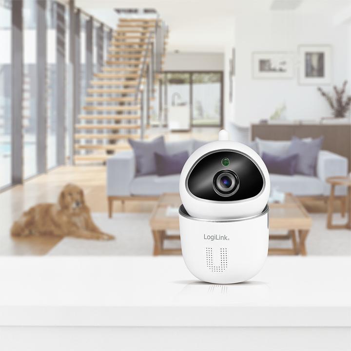 Produktbild LogiLink Smart Home Wi-Fi Camera 360 Degree (1920 x 1080 Pixels)