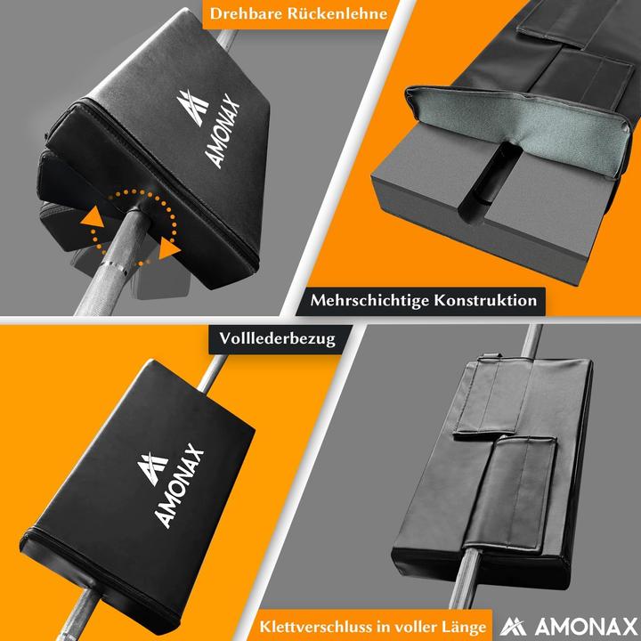 Actual product image Amonax Hip Thrust Langhantel-Polster