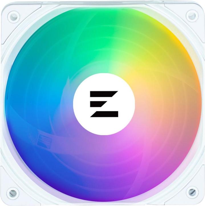 Actual product image Zalman Ventilateur de boitier AF RGB - 12cm (Blanc) (120 mm, 1 x)