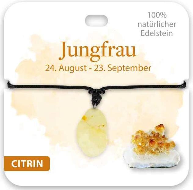 Image du produit BB Klostermannn Kette Edelstein Citrin Jungfrau