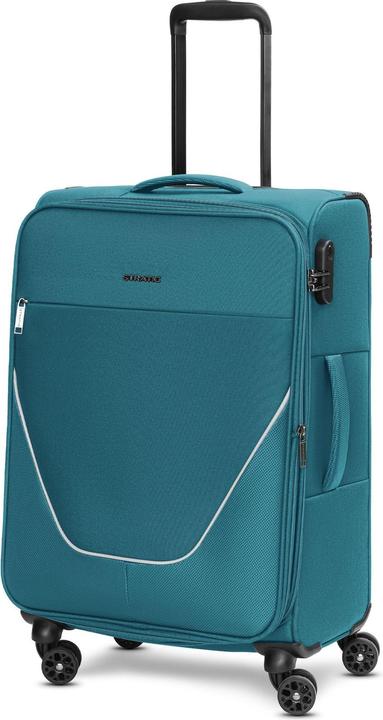 Produktbild Stratic taska 4-Rollen Trolley M 65 cm mit Dehnfalte (74 l, M (50 - 90l))