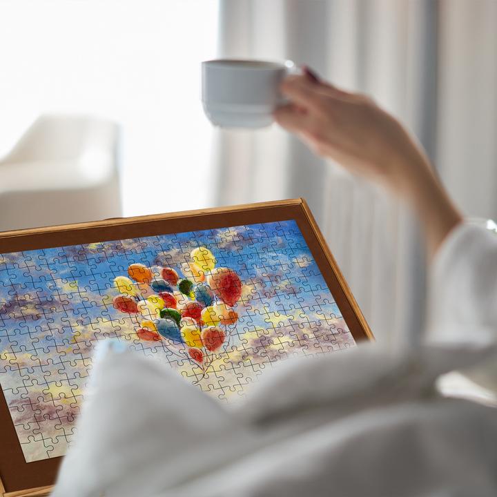 Immagine prodotto Relaxdays Tavola porta-puzzle