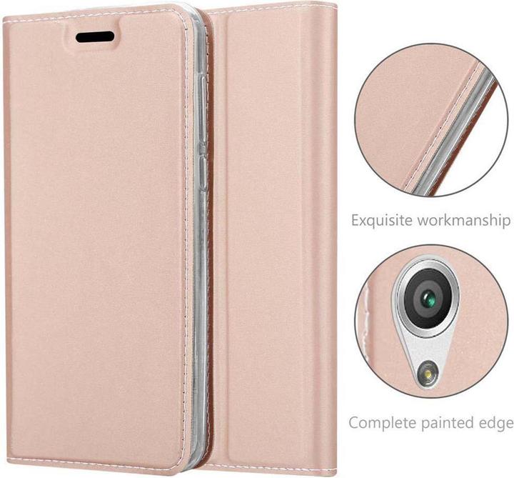 Actual product image Cadorabo Book Classy Style Cover (Sony Xperia X)