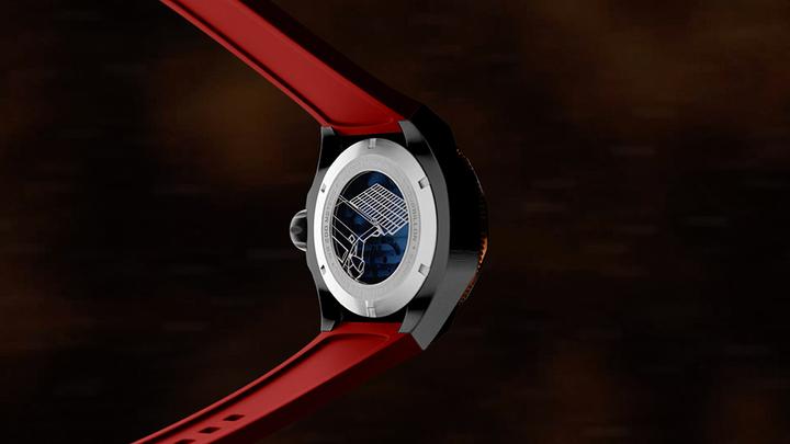 Actual product image Nubeo NB-6075-09 Men's Messenger Tourbillon Limited 52mm 10ATM