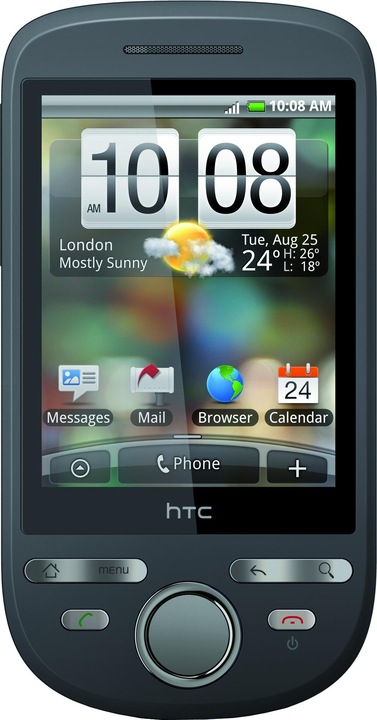 HTC Tatouage - Argent - Multilingue (256 Go, 2.80", 3 Mpx, 3G)