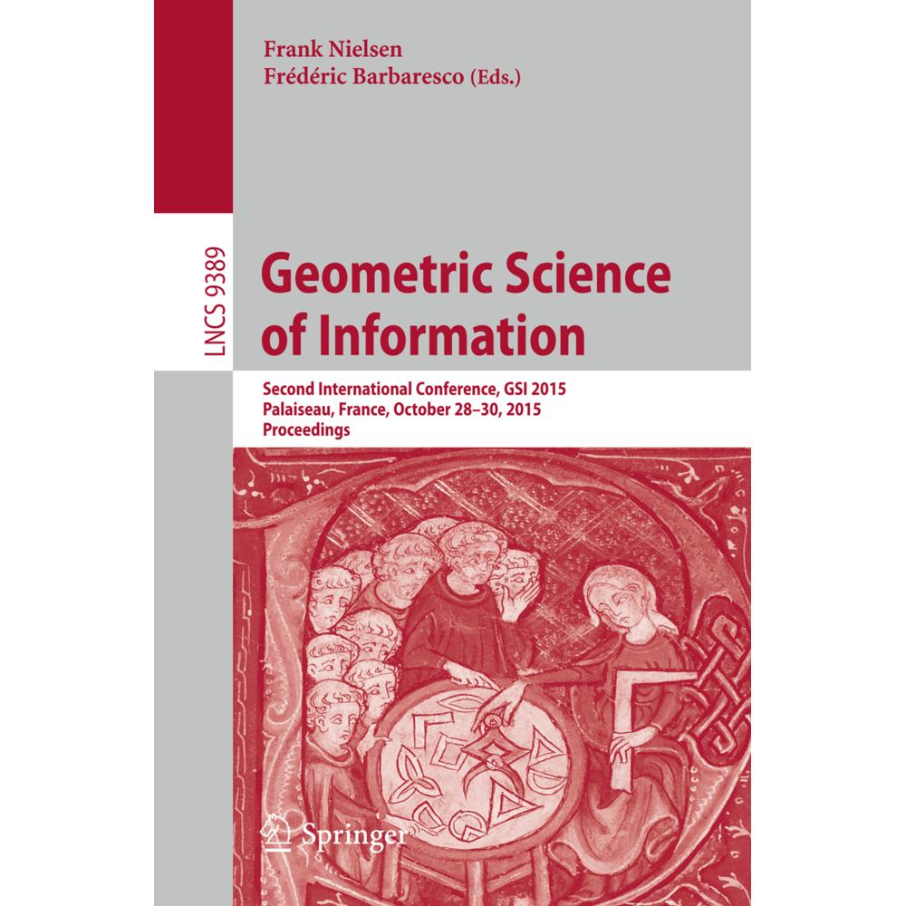 Geometric Science of Information, Fachbücher von Frank Nielsen, Frederic Barbaresco