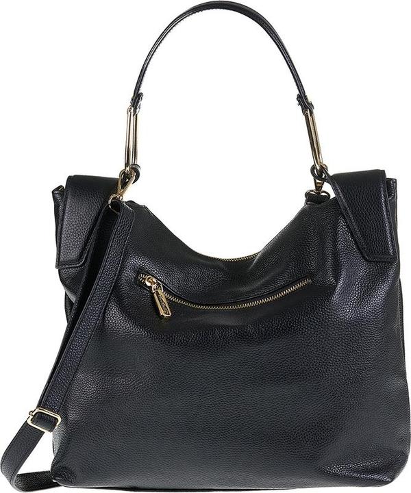 Actual product image Pierre Cardin **Damen Umhängetasche Made In Italy - Modell Lyra Elite - 100% Leder** - 33.0 X 30.0 X 12.0 Cm