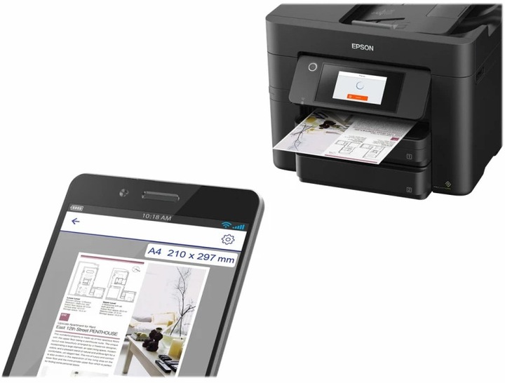 Actual product image Epson WorkForce WF-4830DTWF (Ink, Colour)