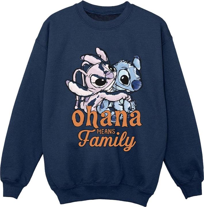 Produktbild Disney Lilo And Stitch Ohana Angel Hug Sweatshirt Jungen (116)