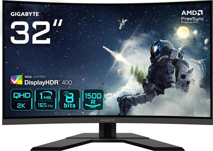 Produktbild Gigabyte G32QC A (2560 x 1440 Pixel, 31.50")