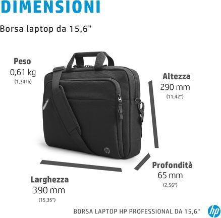 Immagine prodotto HP Borsa professionale per notebook (15.60", CV, Universale)