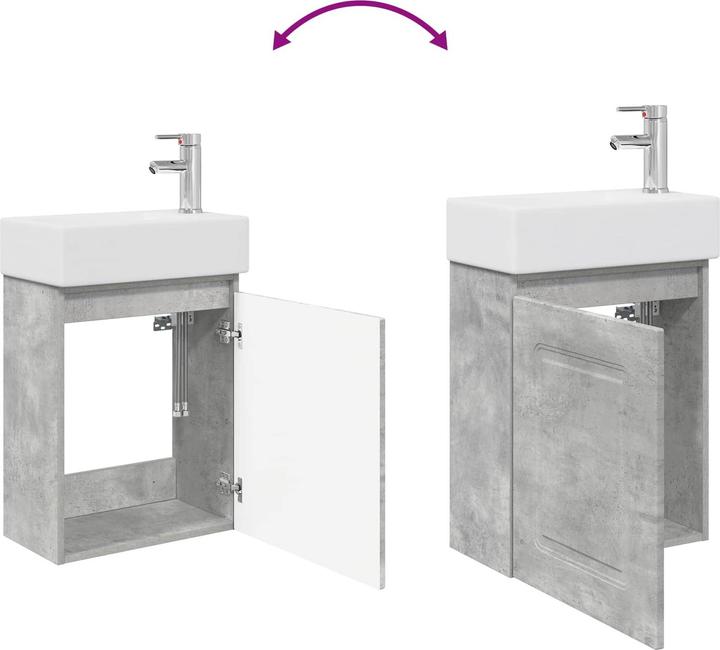Produktbild vidaXL Badezimmer-Waschtisch (455 mm, 225 mm)