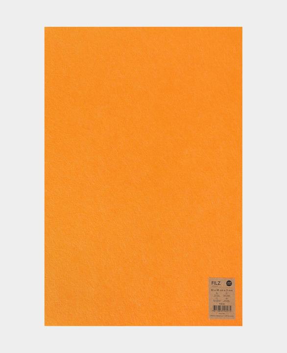 Image du produit I Am Creative Feutre, orange 30x45cm x 3mm (30 x 45 cm)