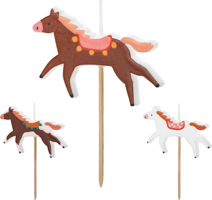 Actual product image Partydeco Kerze Pferd (3 pcs.)
