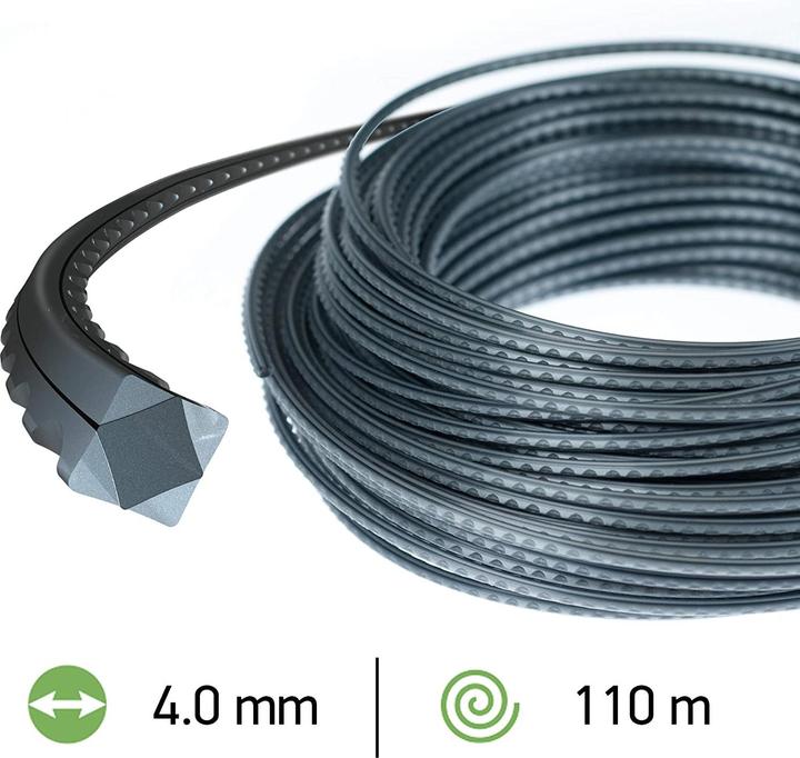 Actual product image Oregon Toothed FlexiBlade mowing line (Weed whacker, Trimmer line + line spool)
