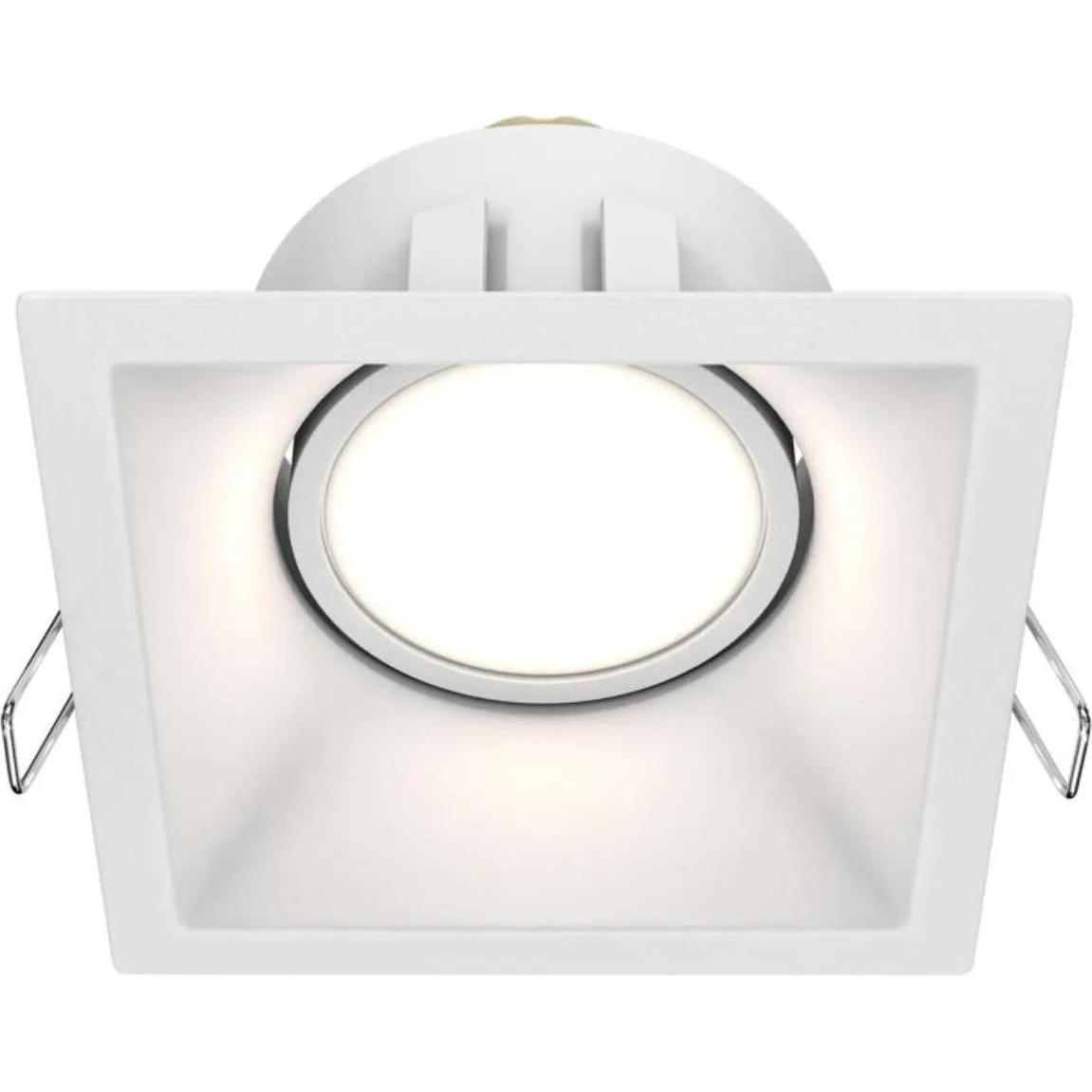 Maytoni, Wandleuchte + Deckenleuchte, Dot Downlight, Einbauleuchte GU10 4,5cm Weiss (GU10)