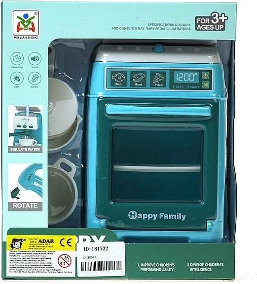 Teka Batteriebetriebener Backofen, Licht, Ton