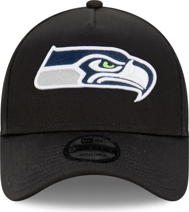 Produktbild New Era 9Forty A-Frame Cap - NFL Seattle Seahawks schwarz (One Size)