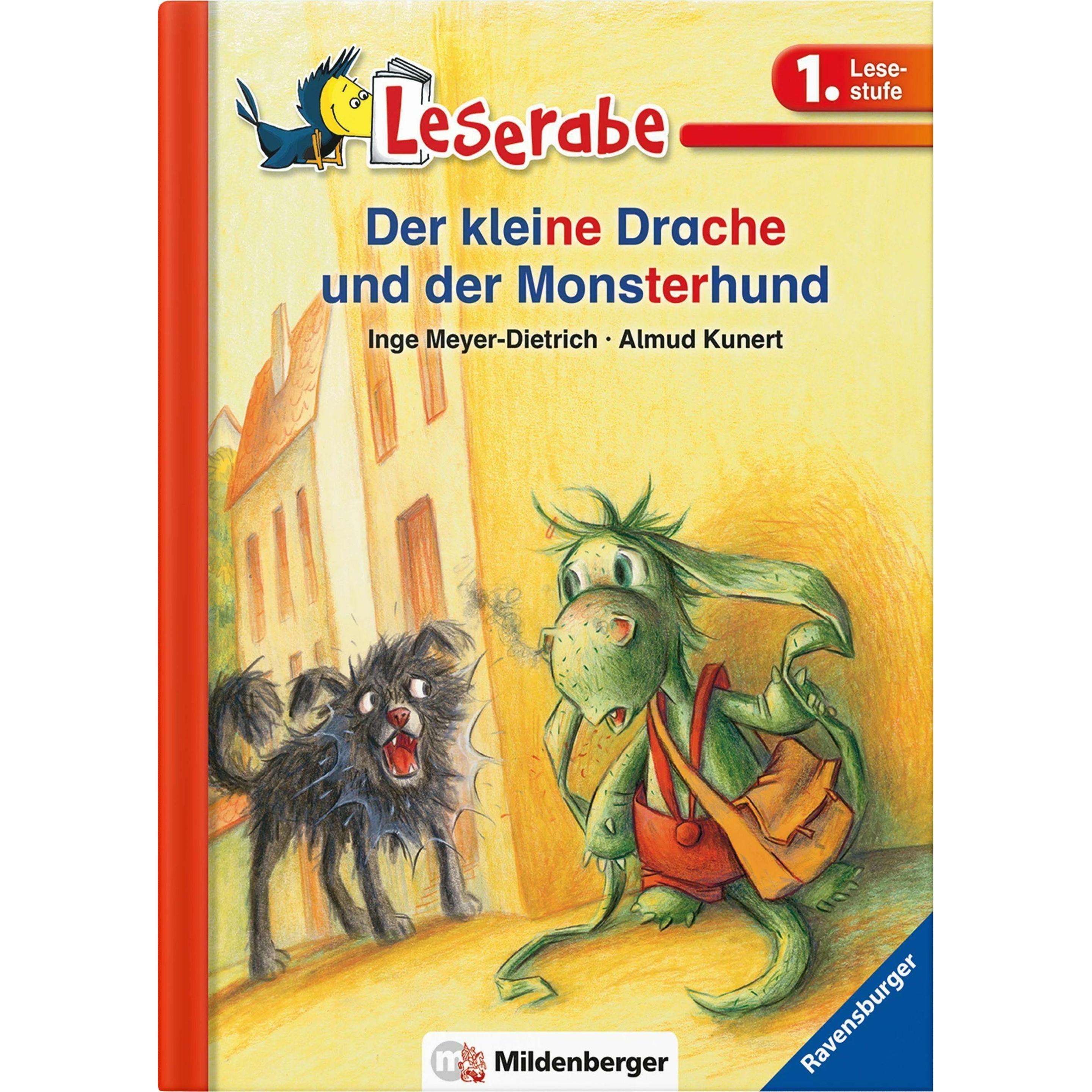 Thumbnail - Leserabe 1. Lesestufe. Der kleine Drache und der Monsterhund, Schulbücher von Inge Meyer-Dietrich, Almud Kunert
