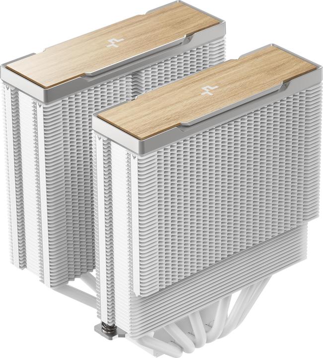 Produktbild Deepcool AK620 G2 WH (weiss/holz, 120 mm) (159 mm)