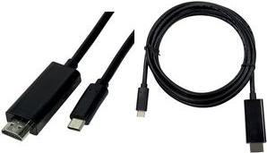 Produktbild LogiLink USB Typ C — HDMI (Typ A) (1.80 m)