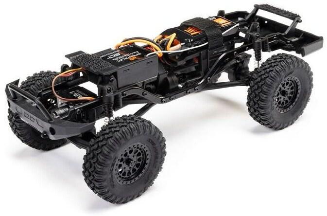 Actual product image Axial Rock Crawler SCX24 Base Camp 4WD, Blue RTR 1:24 (RTR Ready-to-Run)