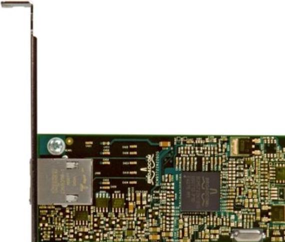 Actual product image Dell Spare part: Card Network PCI-E BCOM 5722 Win8, 9RJTC (Win8) (PCIe)