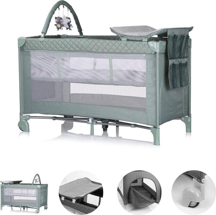 Chipolino Reisebett Luna 2 Ebenen