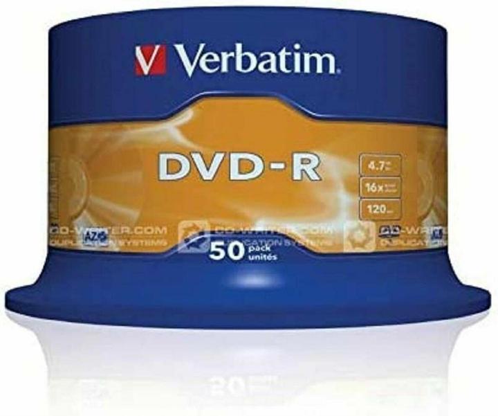 Produktbild Verbatim Dvd-R (50x)