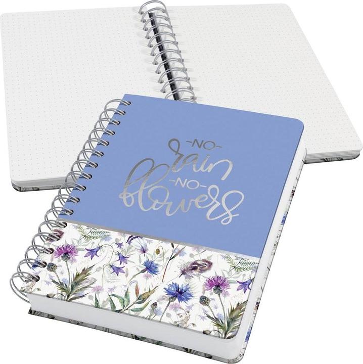 Actual product image Jolie Spiral notebook (A5, Checked, Hardcover)