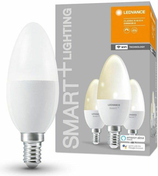 Produktbild Ledvance Smart+ Wifi Candle (E14, 470 lm, 4x)