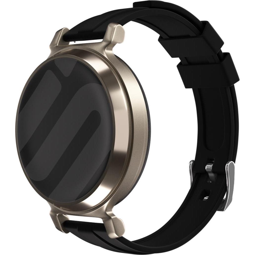 Thumbnail - Strap-it Silikonarmband (Silikon, Lily), Uhrenarmband, Schwarz