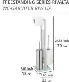 Produktbild Wenko Stand WC-Garnitur Rivalta matt