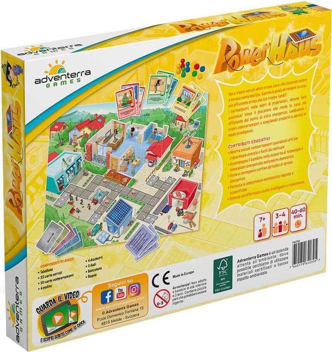 Produktbild Adventerra Games Powerhaus (Deutsch, 3 - 4 Spieler)