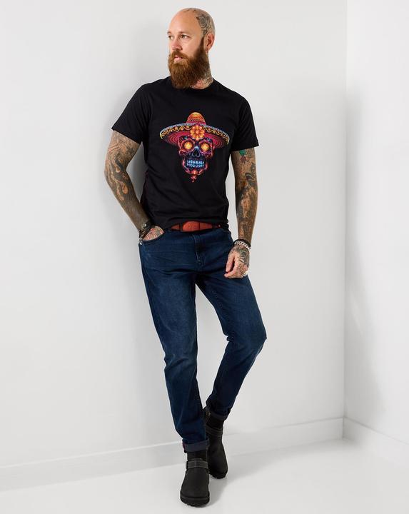 Produktbild Joe Browns Neon Lights Skull Graphic Tee (S)