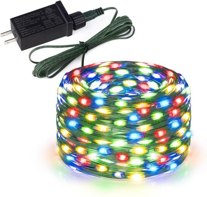 Cover-Discount 30 m di luci fiabesche con 300 LED multicolore (30 m)