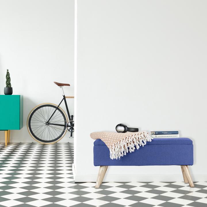 Actual product image Relaxdays Hallway Storage Bench, Padded (79.50 cm)